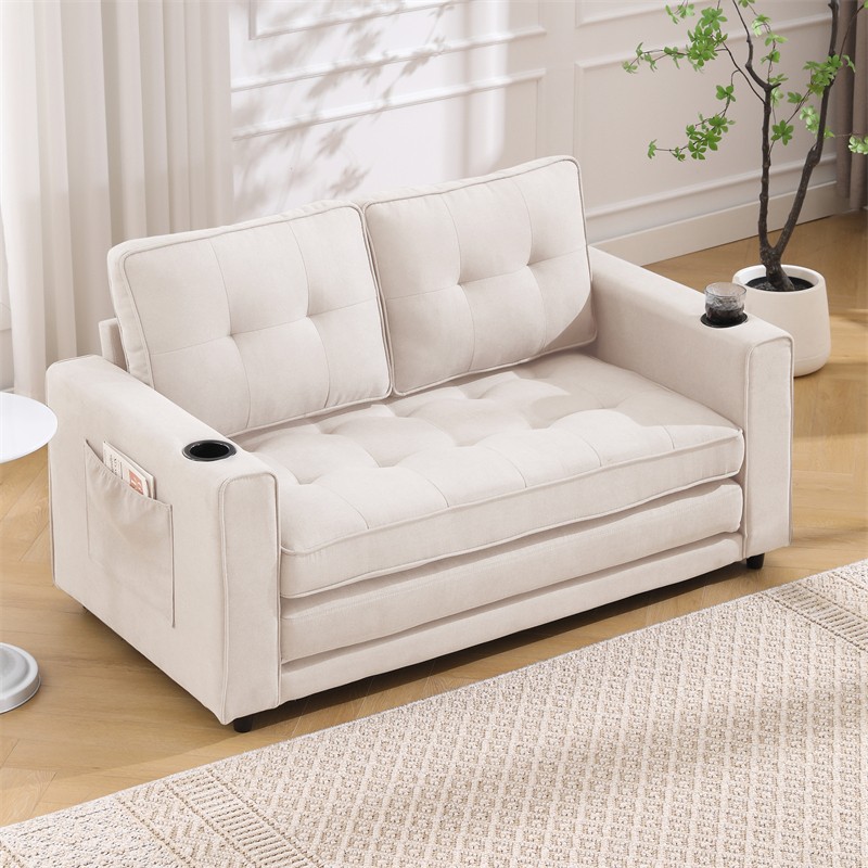 3-in-1 Fold Sofa Convertible Futon Pull Out Sofa Bed Sleeper Chair Loveseat gallery