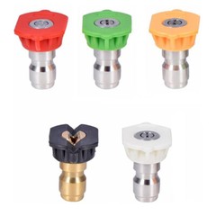 CarCarez Pressure Washer Nozzle Tips Multiple Degrees, 1/4 INCH (2.5 GPM)