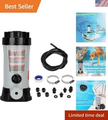 Professional CL220 Off-line Automatic Chlorinator, 9 lbs Capacity for Pool & …