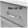 Hickory Hardware Veranda Pack of (10) 5-1/16 In. C to C Satin nickel gallery