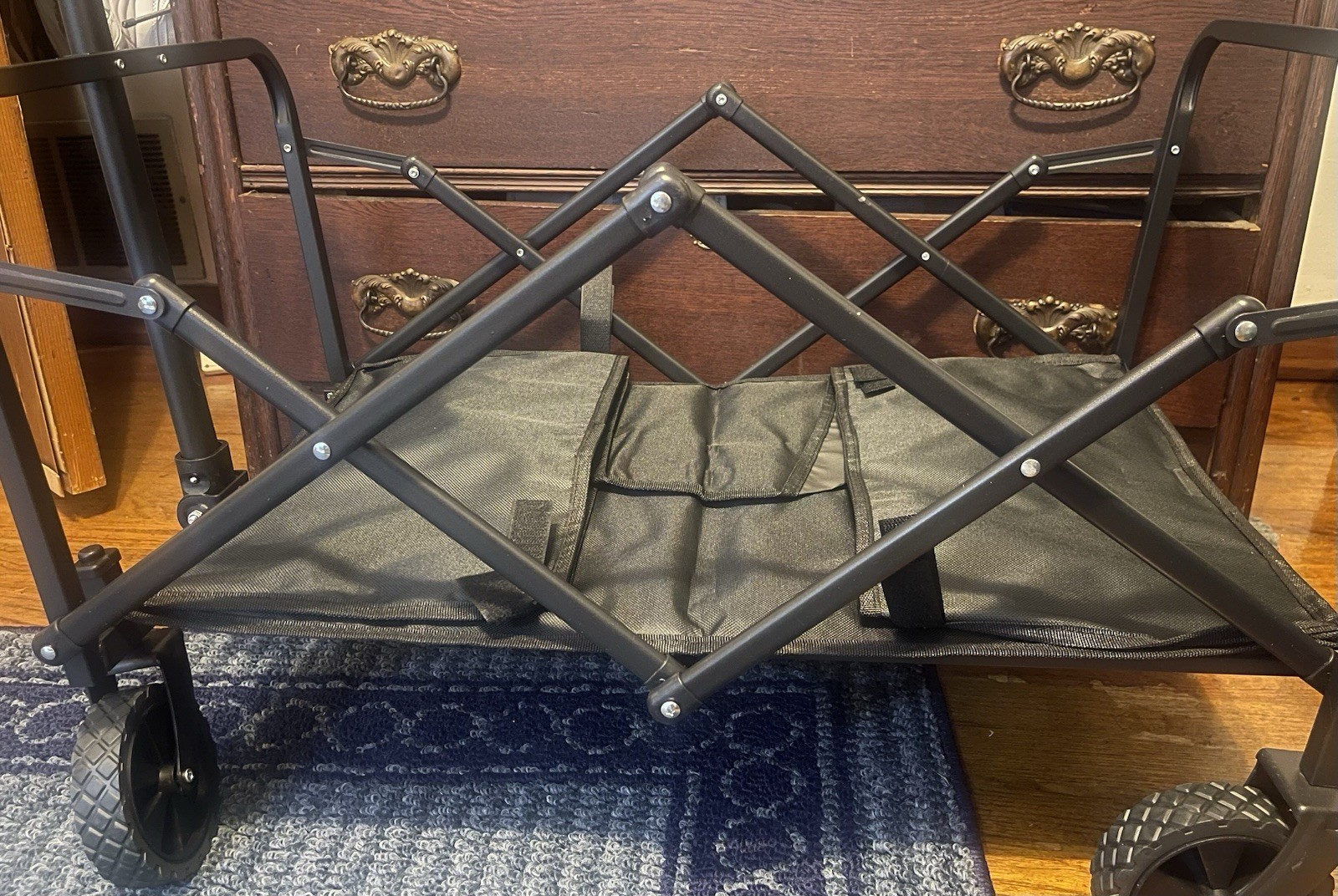 Utility Wagon Light Duty Collapsible Black Folding Wagon gallery