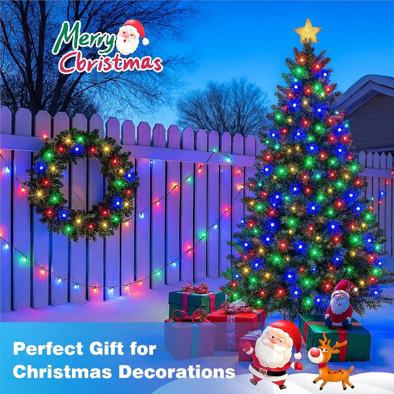 Solar Christmas Lights LED Solar String Lights Outdoor Waterproof Garden Decor gallery