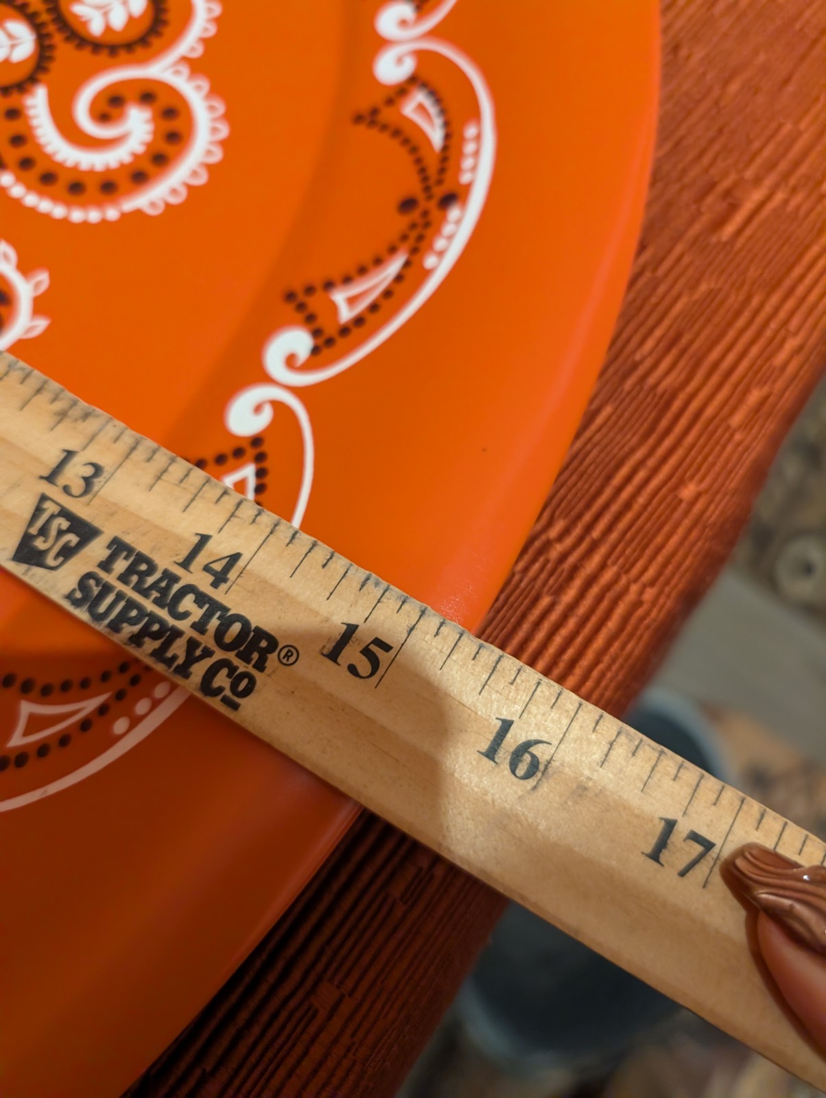 Bandana Patterned Platter gallery