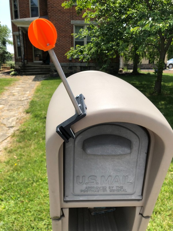 Mail Alert - Mail Flag - Mailbox Alert - FOR STEP2 STYLE MAILBOXES AS SHOWN- NEW gallery