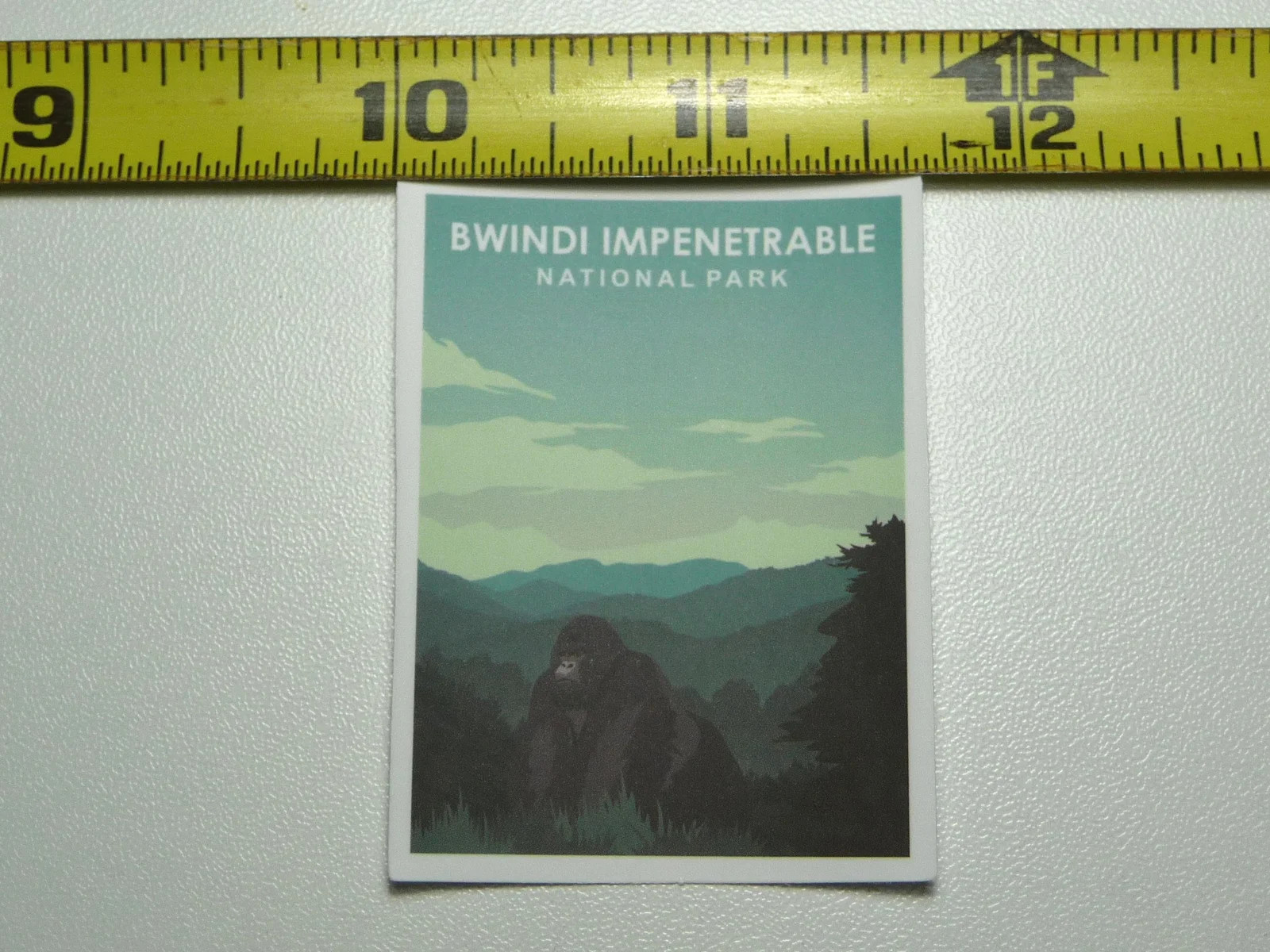 BWINDI NATIONAL PARK UGANDA AFRICA SMALL STICKER DECAL HIKING CAMPING NATURE gallery