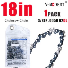18″ Chainsaw Chain Blade For ECHO DCS-5000 CS 345 CS 370 etc. 3/8″LP .050″ 62DL