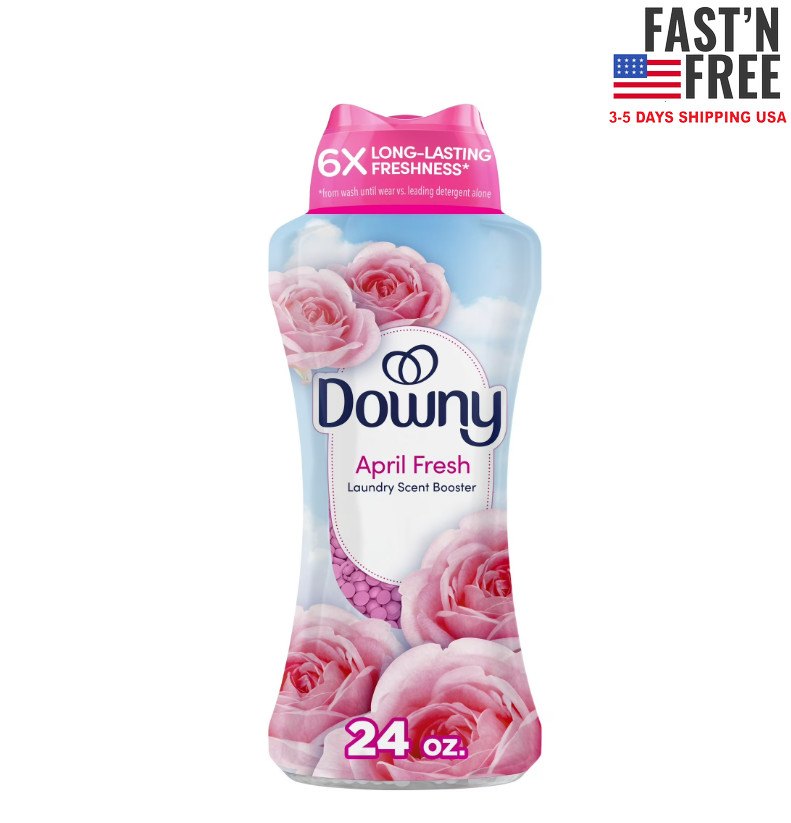 Downy In-Wash Scent Booster Laundry Beads, April Fresh Scent, 24 oz gallery