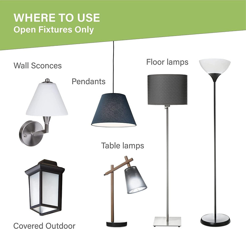 A19 LED Light Bulb 60W Equivalent, E26 Medium Base 5000K Daylight 800LM, Non-Dim gallery