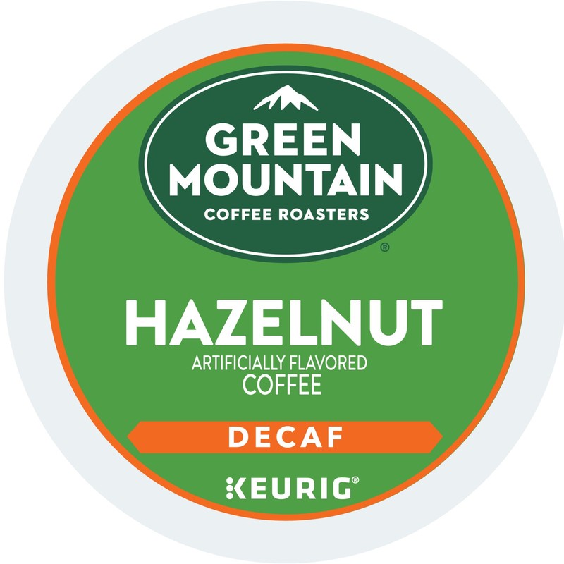 Green Mountain Coffee Hazelnut Decaf Coffee, K-Cup pods, Light Roast, 24 Count gallery