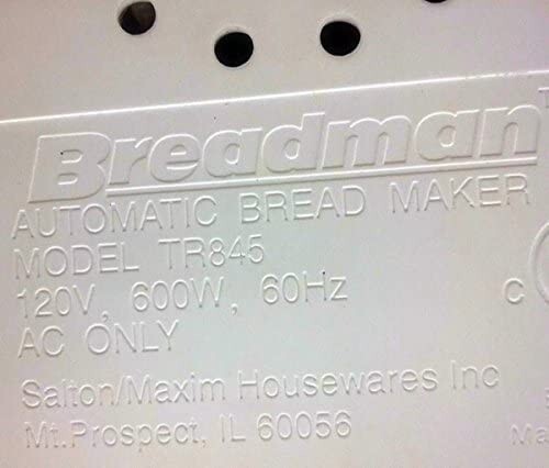 Run Capacitor for Motor in Breadman Bread Maker Machine Model TR845 only gallery