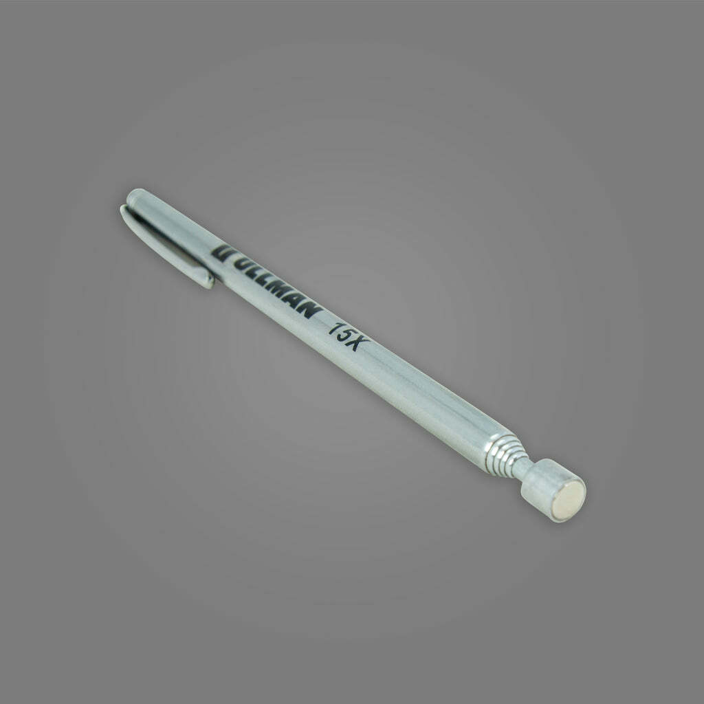 ULLMAN 15X CHROME Telescoping Magnetic Pick-Up Tool EXTENDS 15X NEW gallery