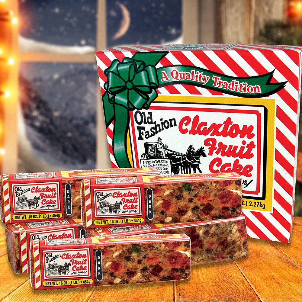 Claxton Fruit Cake 5-1 Lb. DARK - Shipped Direct From Claxton Bakery, Inc. gallery