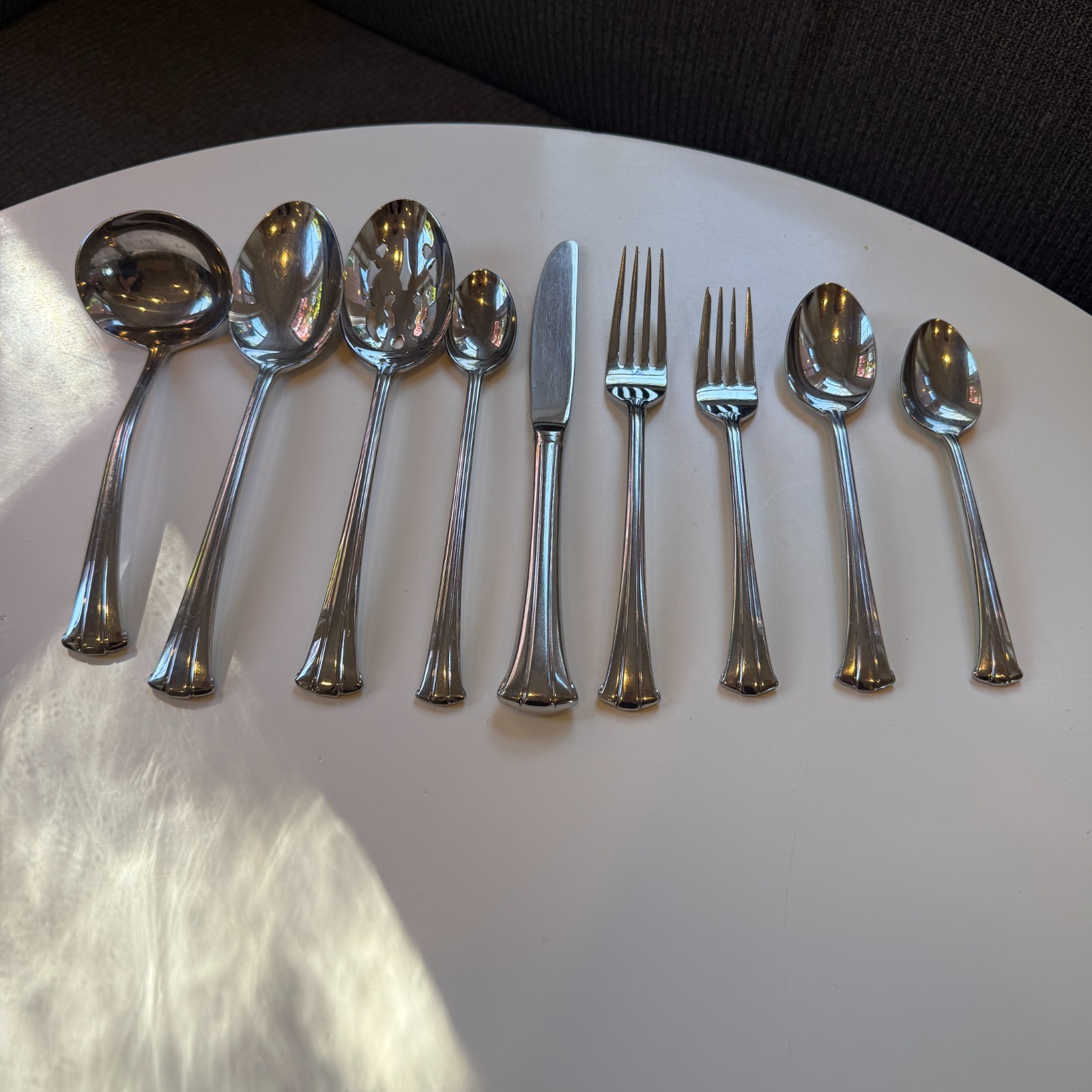 Gorham TRILOGY Stainless 18/8 Design Studios Glossy Silverware CHOICE Flatware gallery