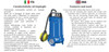 Submersible electric pump 0.4HP 0.3KW 220 VOLT WARRANTY 2 YEARS MADE IN ITALY gallery
