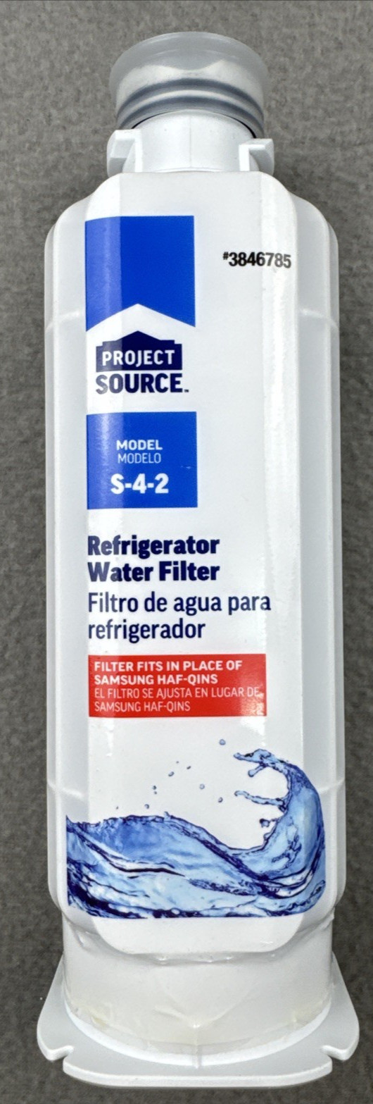 Project Source 3846785 S-4-2 Refrigerator Water Filter For Samsung HAF-QINS NEW gallery