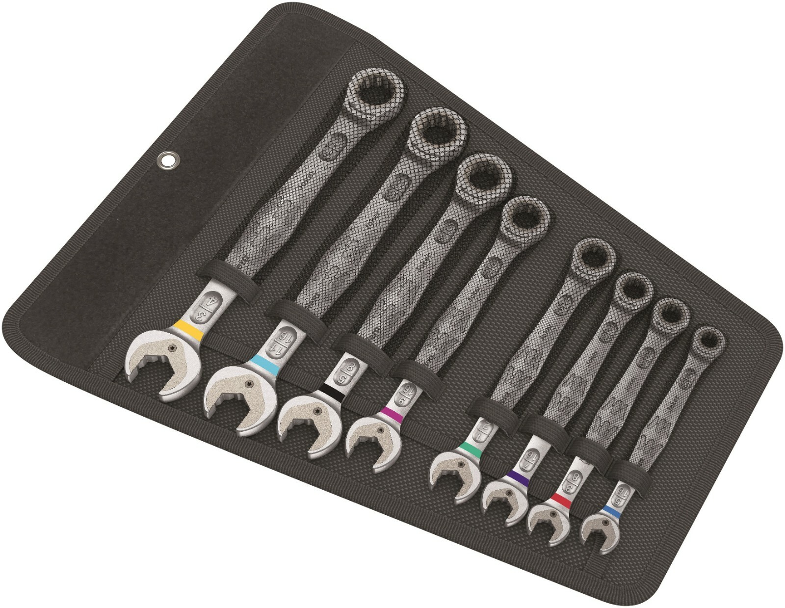 Wera 6000 Joker Ratcheting Combination Wrench Set 8 Piece SAE 05020012001 gallery