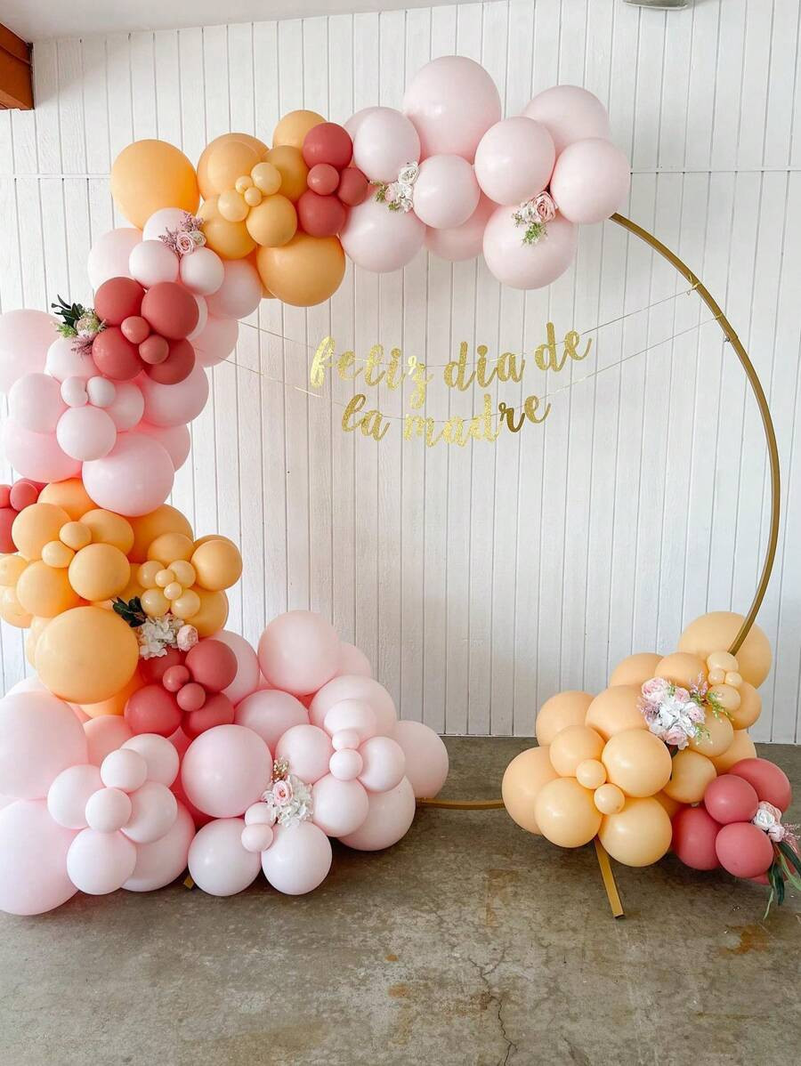 Metal Wedding Arch Backdrop Stand Round Backdrop Stand Stable Balloon Arch Stand gallery