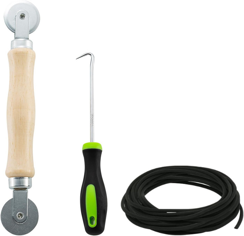 Window Screen Repair Kit, 3 in 1 Screen Roller Tools with Bearing, Screen Ret... gallery