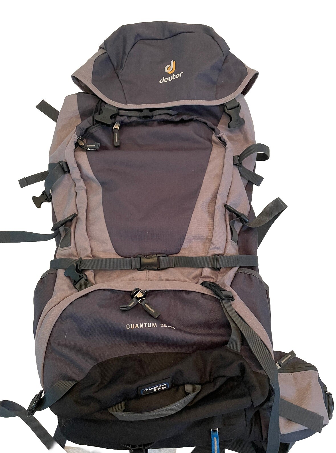 Deuter Quantum 55+10 (Anthracite/Flint) Trekking Backpack Pack Gray
