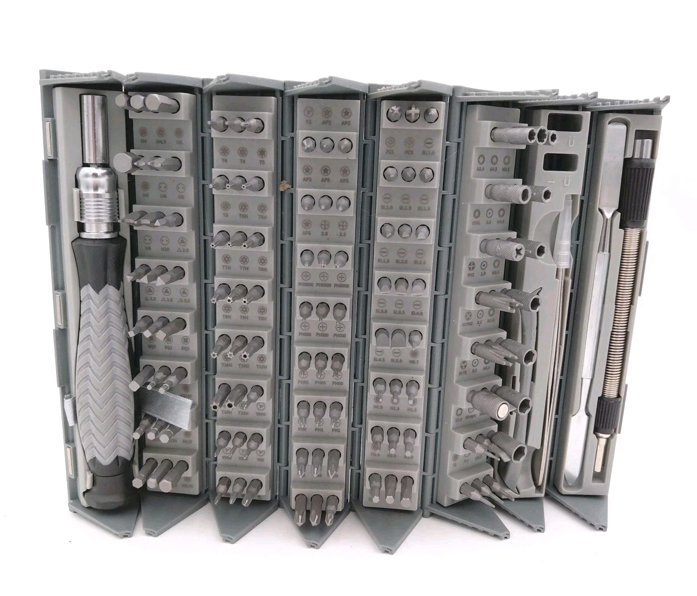 Cylindrical Screwdriver Compact Set Kit 126 in 1 Precision Screwdriver Set tools gallery