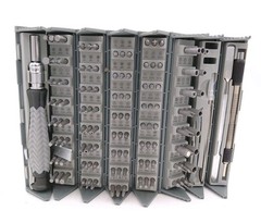 Cylindrical Screwdriver Compact Set Kit 126 in 1 Precision Screwdriver Set tools