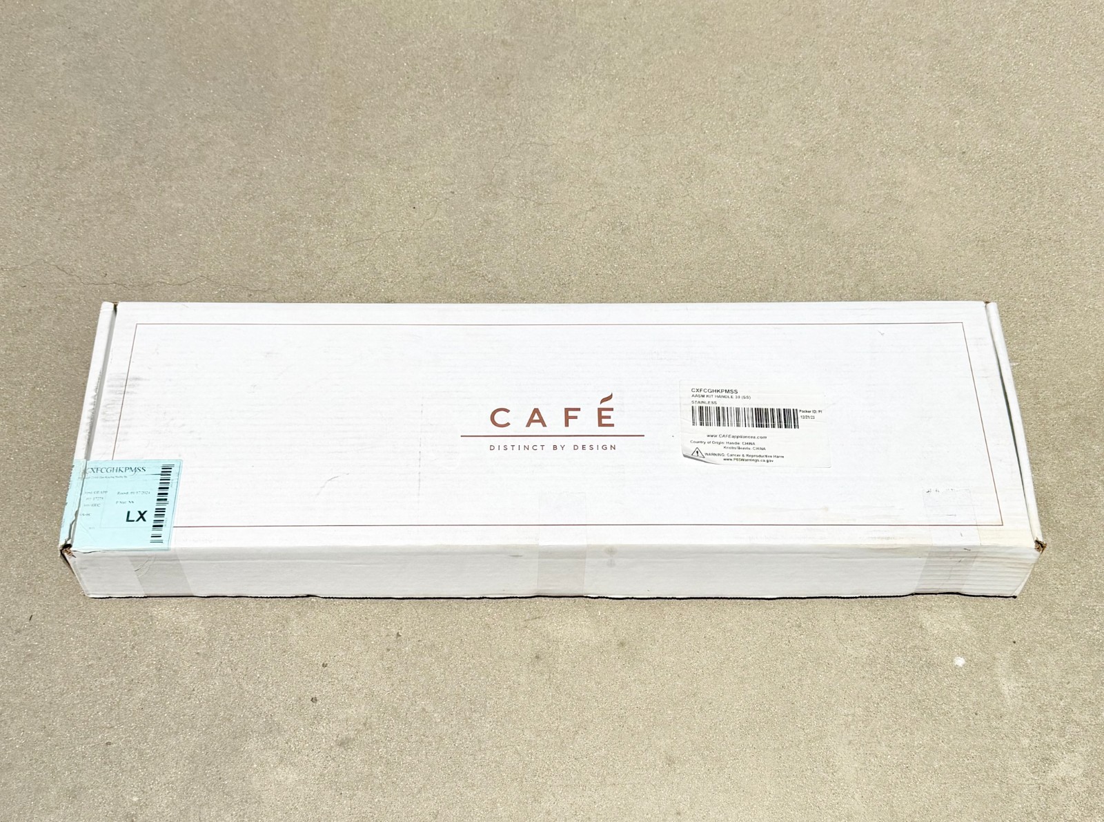 GE CAFE STAINLESS STEEL HANDLE & KNOB KIT CXFCGHKPMSS gallery