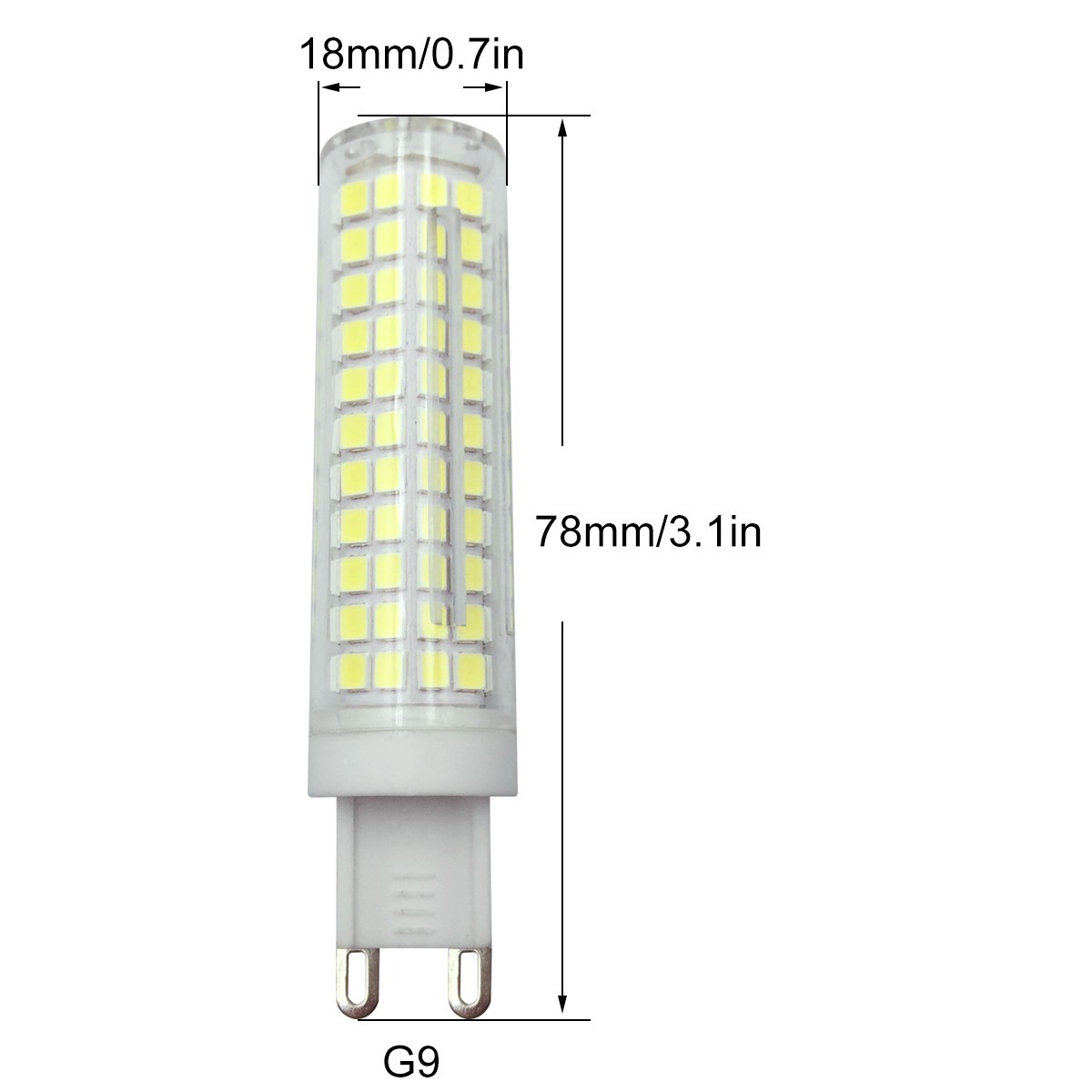 G9/E11/E12/E14/BA15D LED Light Bulb 2835-136 Lights Bulbs Corn Lamp T6 C7 B6 gallery