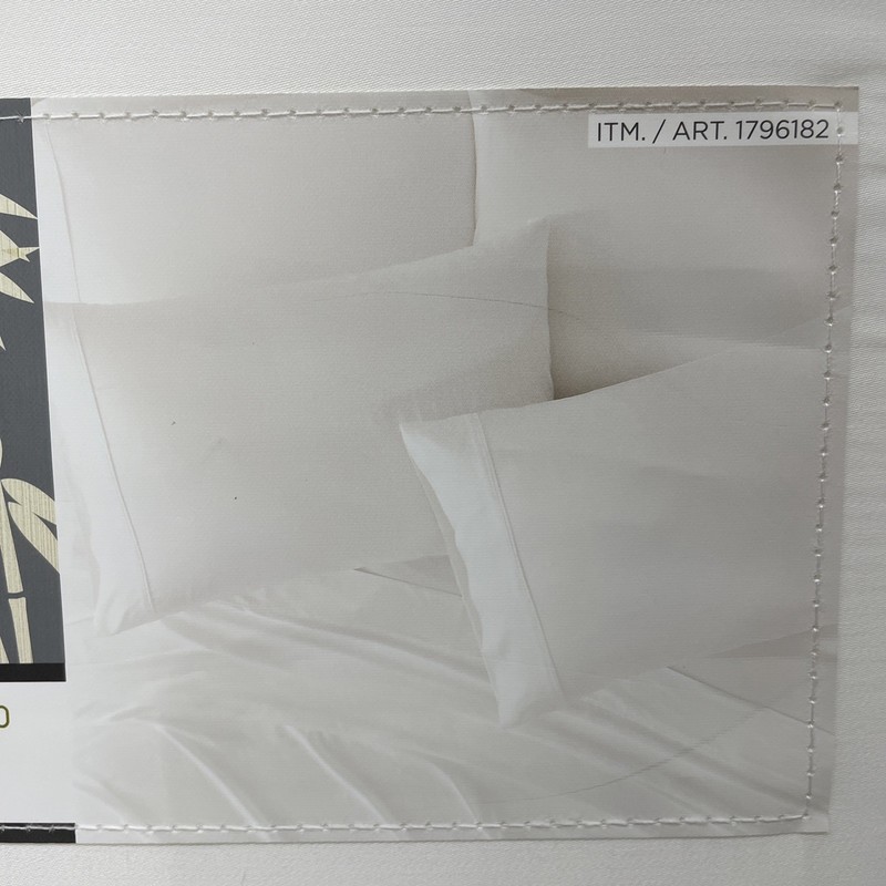 Layered Essentials 100% Rayon from Bamboo 6-piece Sheet Set Queen White gallery