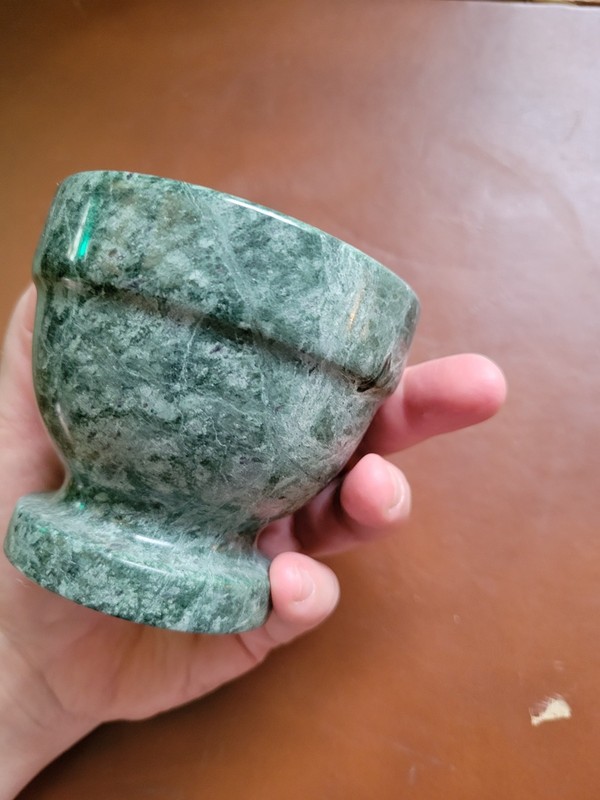 Green Marble Mortar Only, 3" gallery