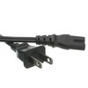 6ft Notebook/Laptop Power Cord, NEMA 1-15P to C7, Non-Polarized 10W1-13206 gallery