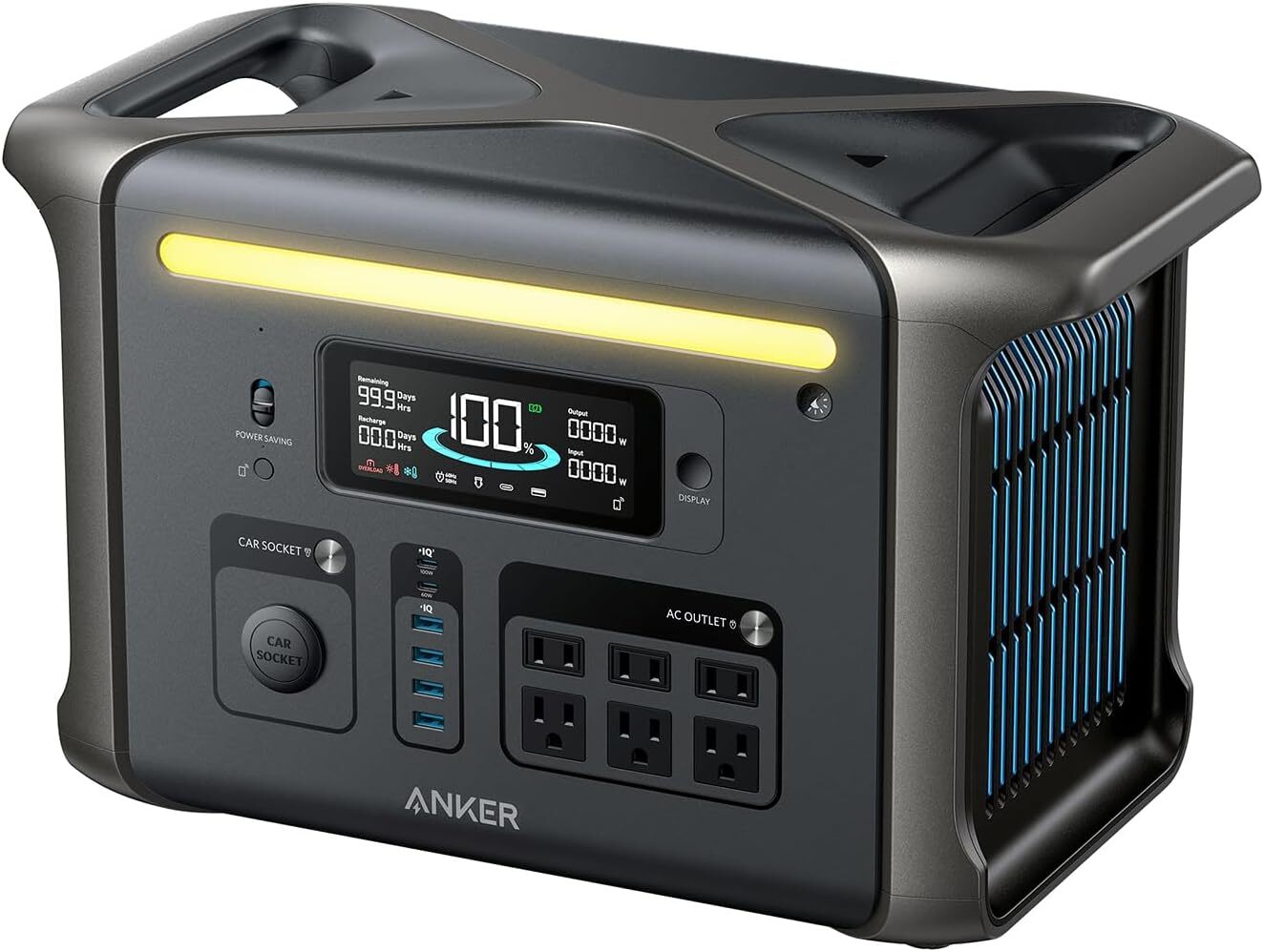 Anker SOLIX F1500 Portable Power Station 1536Wh1800W Solar Generator for Outdoor gallery