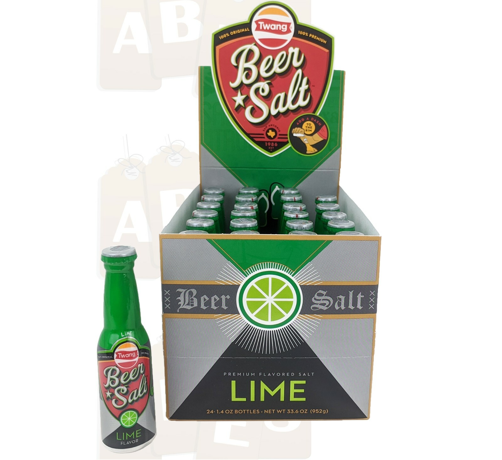 Twang Beer Salt, Premium Flavored, 4 Flavors YOU CHOOSE, 1oz & 1.4oz gallery