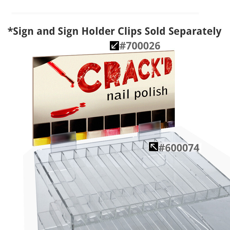 Azar Displays Five-Tier 60 Compartment Display, 12-Comp per Tier.... gallery