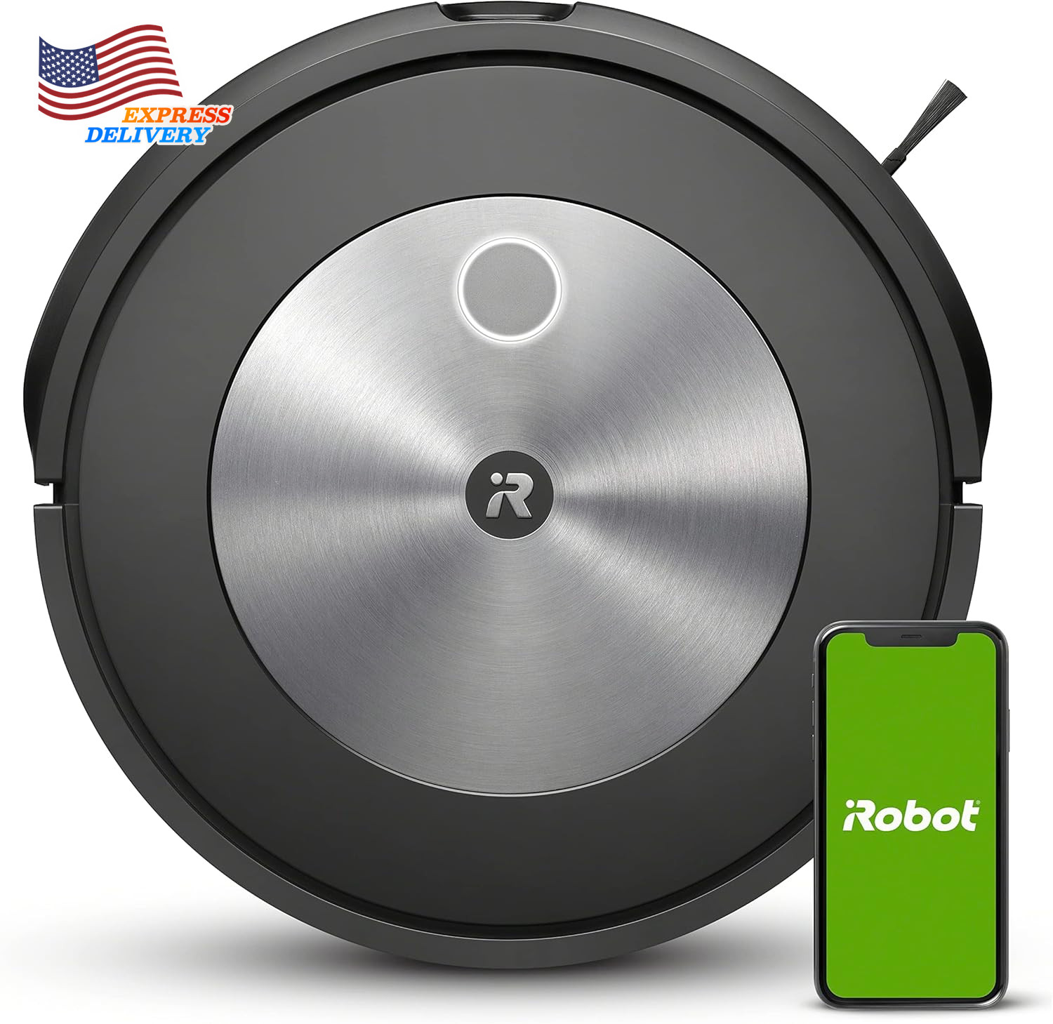 Roomba J7 Wi-Fi Connected Robot Vacuum Identifies and Avoids Obstacles gallery