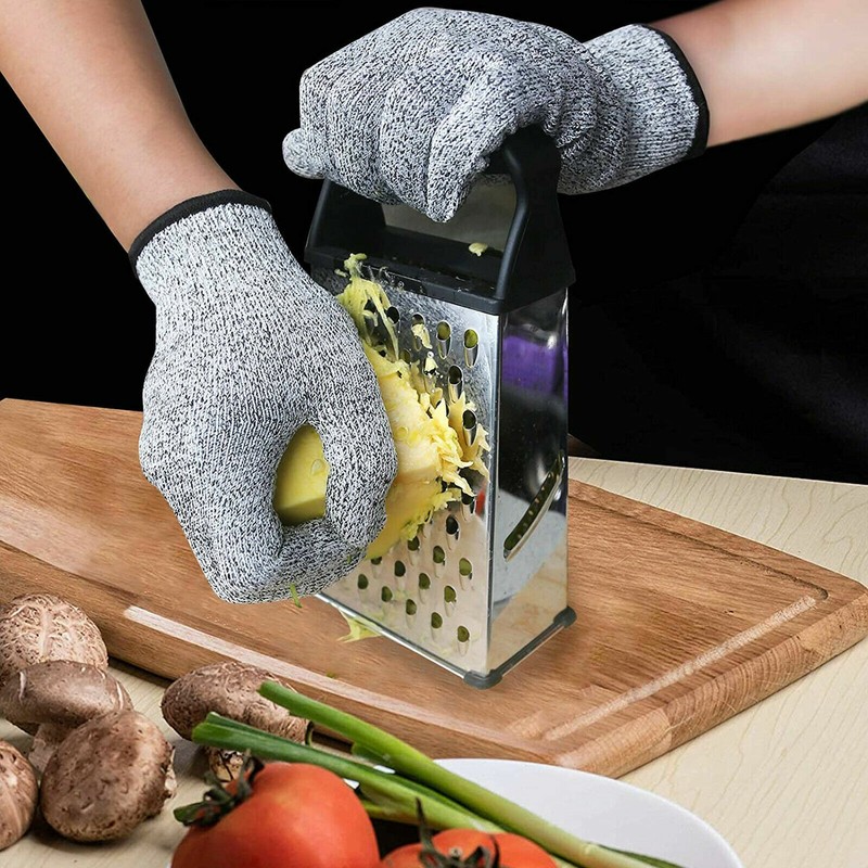 Lot Butcher Glove Cut Proof Protective Cut Resistant Gloves Kitchen L5 Protectio gallery