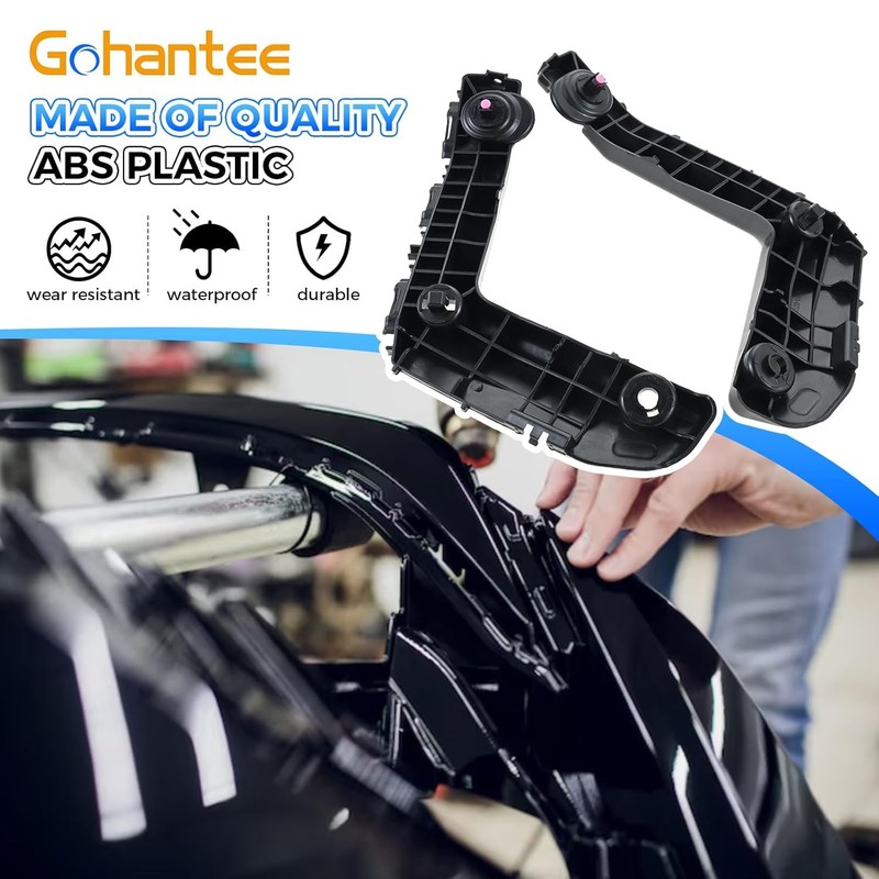 Gohantee Front Bumper Bracket Compatible with Toyota Corolla 2017 2018 2019 Bump gallery
