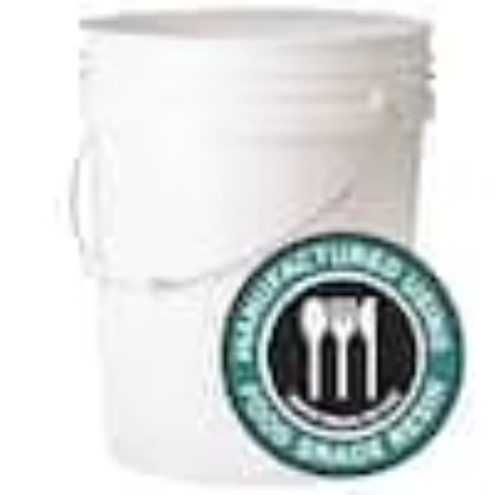 (4 pack) United Solutions 5 Gallon Round Utility Bucket, Comfort Handle, gallery