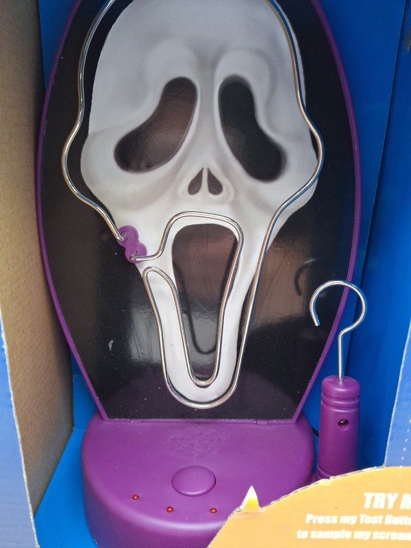SEE VIDEO & details Boxed Ghostface Scream Paladone 90s Buzz Wire Game HALLOWEEN gallery