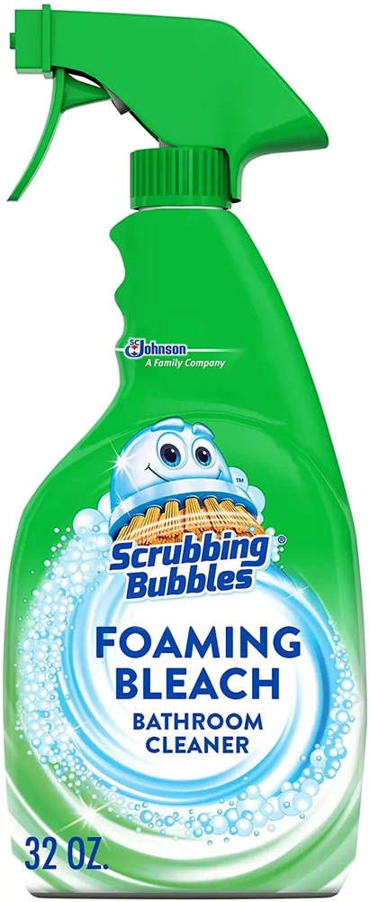 Scrubbing Bubbles Foaming Bleach Bathroom Cleaner Spray - 32 oz