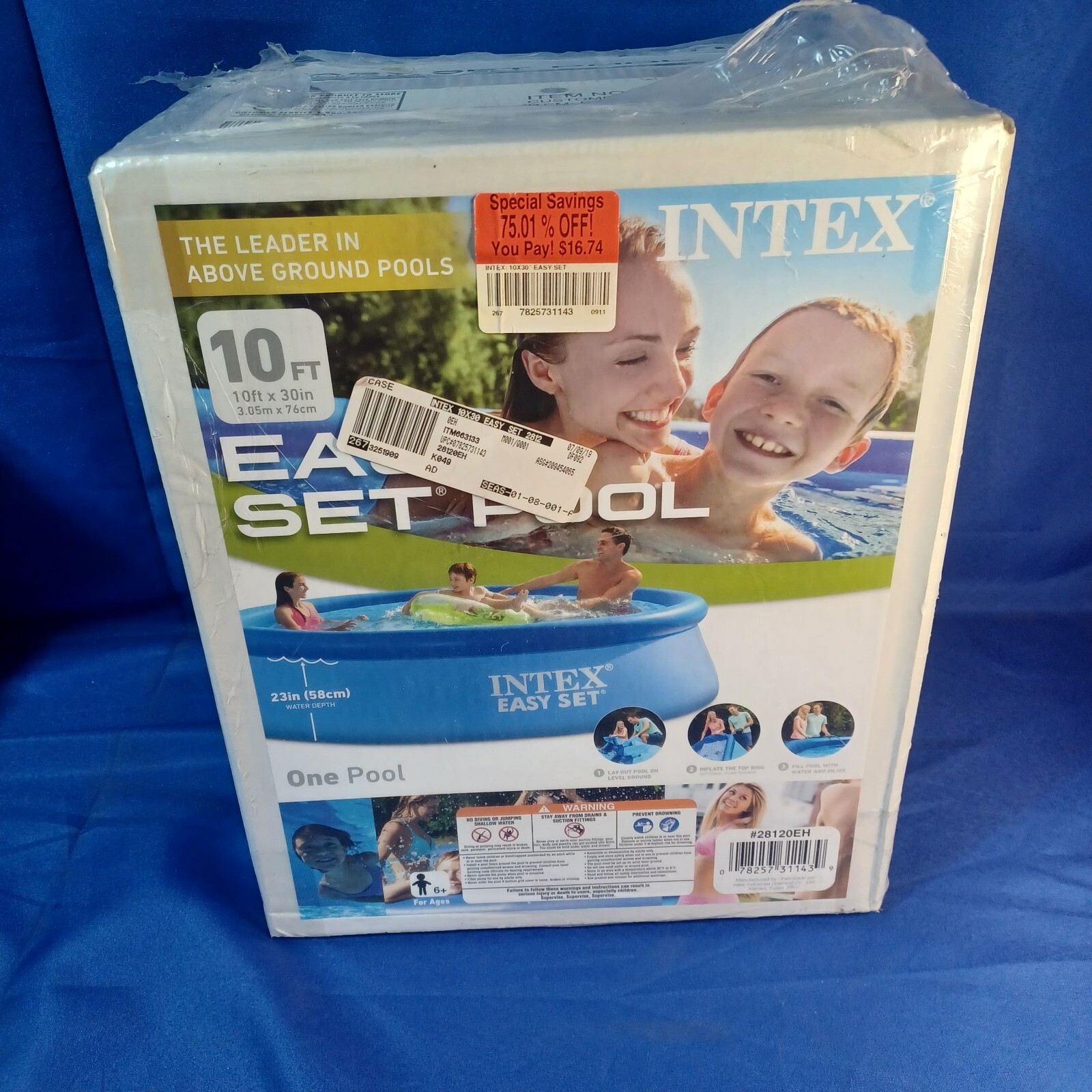 Inter Easy Set 10ft X 30in Above Ground Swimming Pool No Pump gallery