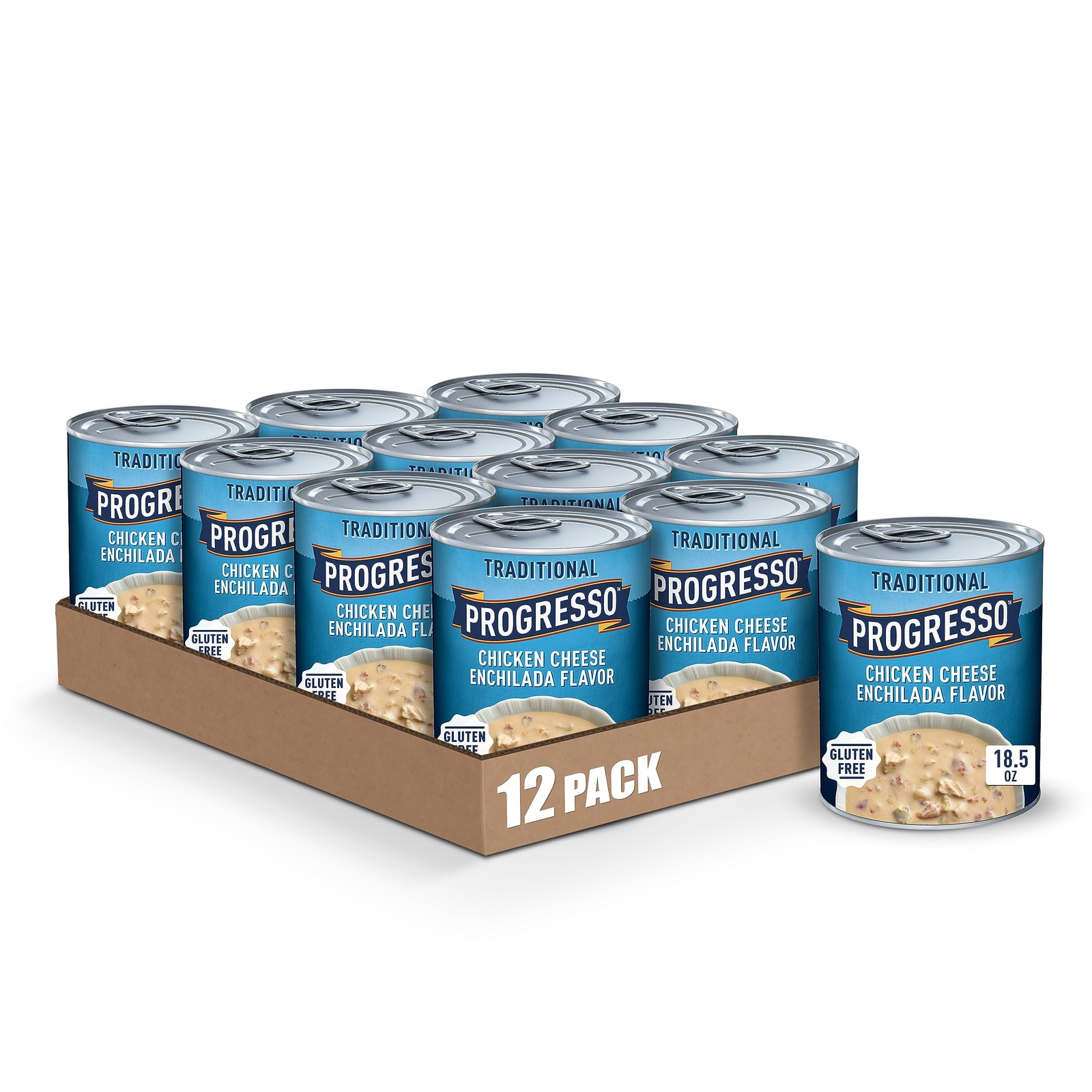 Progresso Chicken Cheese Enchilada Soup Pack of 6 Gluten Free 37 Ounce Cans gallery