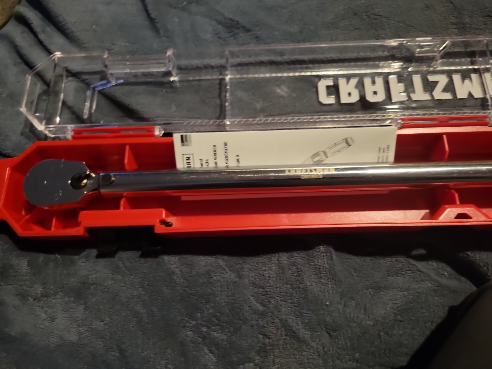 Craftsman 1/2 in Drive Click Torque Wrench (CMMT99434) gallery