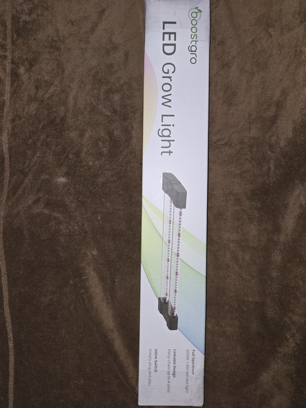 DYMOND BoostGro LED Grow Light Full Spectrum Linkable 5000K Daylight + 660nm 2’ gallery
