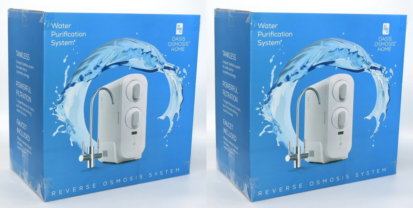 2X NEW OASIS OSMOSIS HOME Reverse Osmosis Water Filtration System TANKLESS gallery