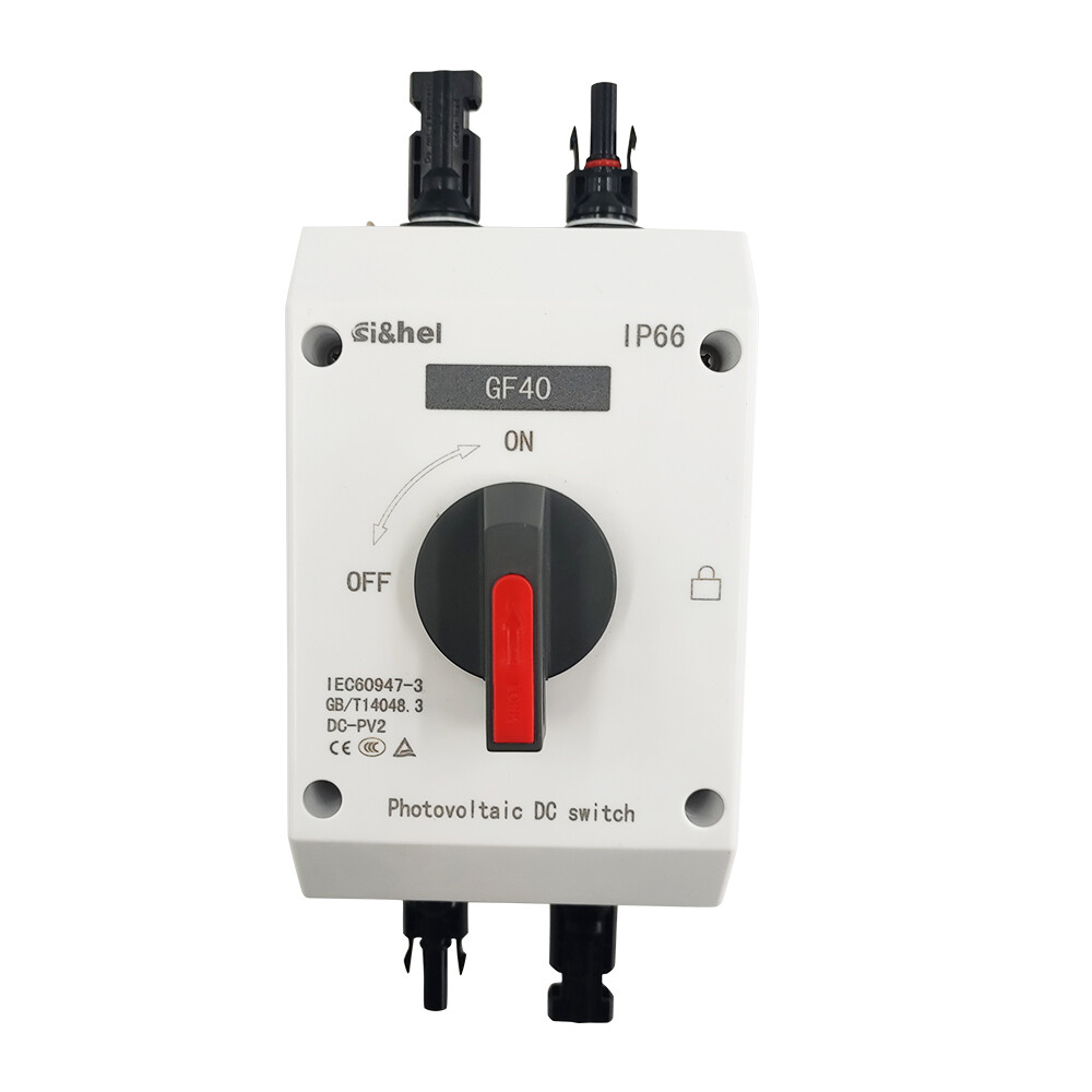 NEW Photovoltaic Isolator Electrical Solar Switch Waterproof IP66 PV 32A DC1200V gallery