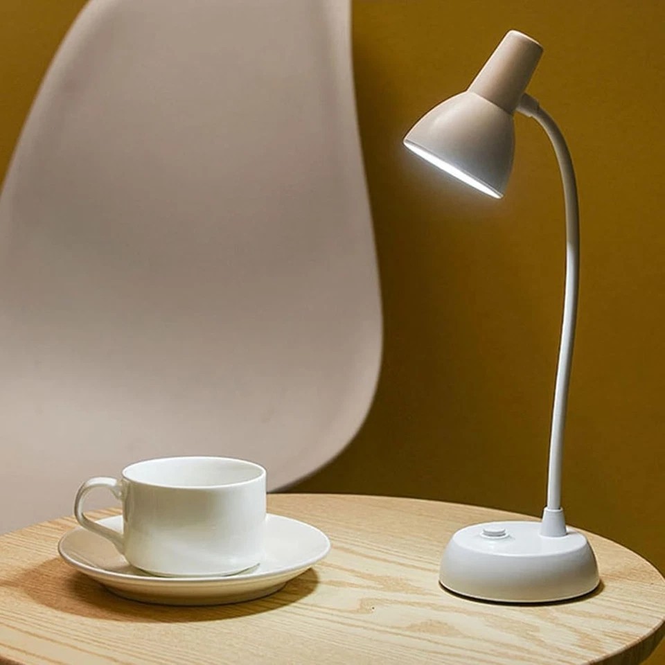 LED Desk Lamp Adjustable Swing Arm Lamp with Clamp Eye-Caring Reading Desk Light gallery