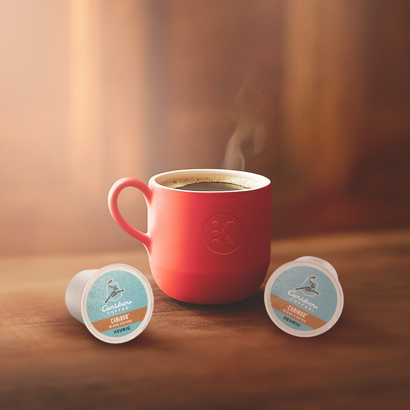 Caribou Blend Coffee, K-Cups, Medium Roast, 48 Count gallery