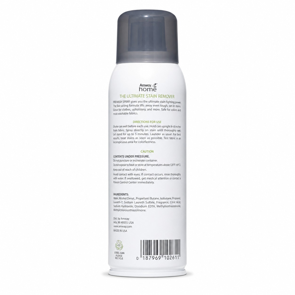 Amway Home Prewash Spray Biodegradable Fabric Stain Remover, Unscented 400g gallery