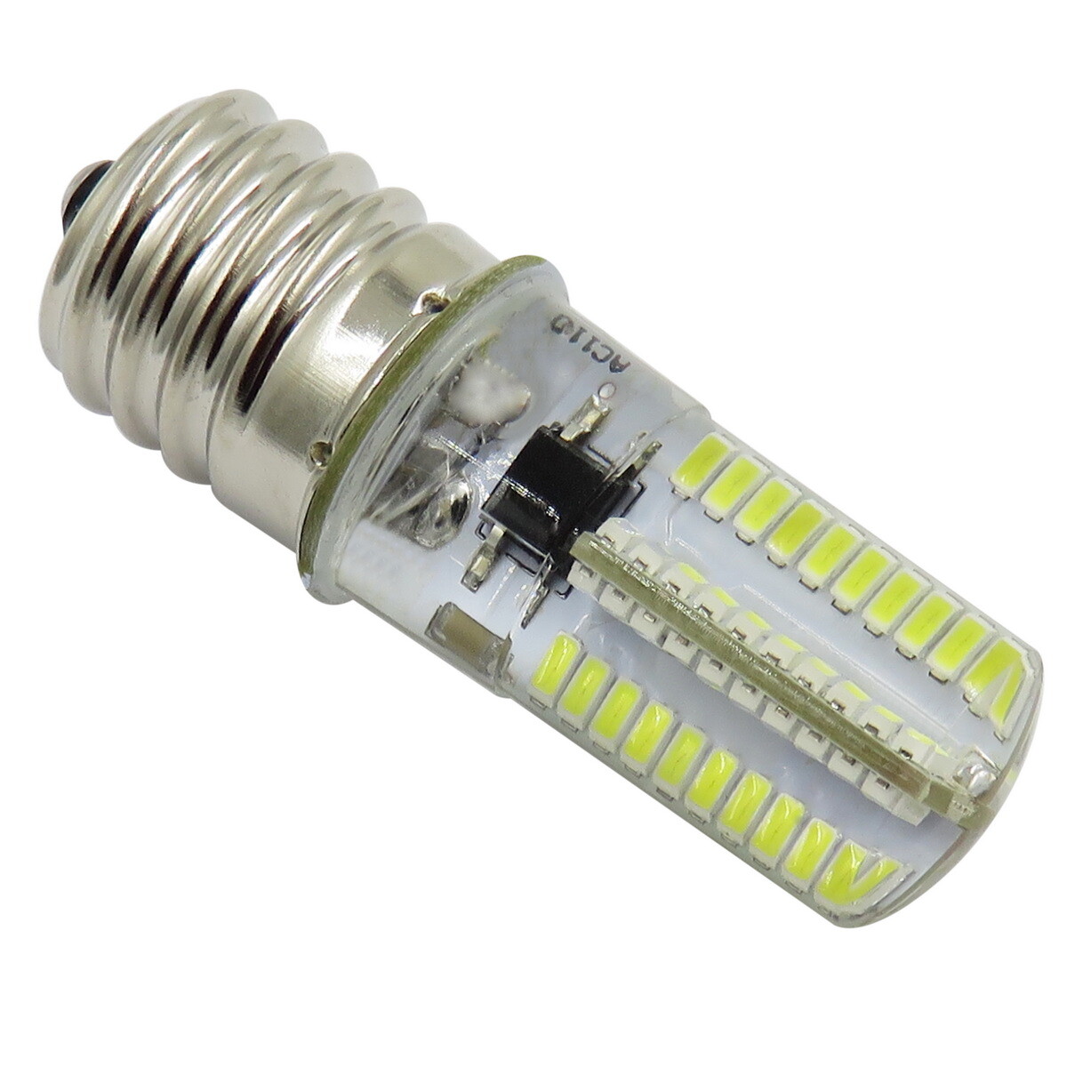 10pcs E17 Intermediate C9 LED Light 80Led Microwave Bulb 110V 120V White Lamp gallery