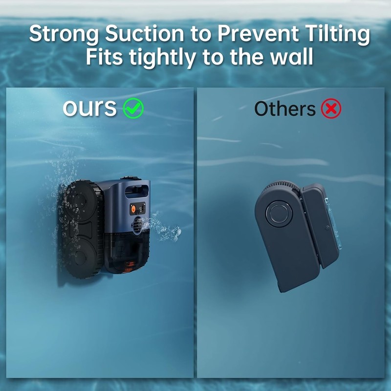 180Min Senlintech Cordless Robotic Pool Cleaner for Inground & Above Ground Pool gallery